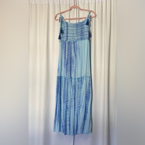 blue island Dresses & Skirts - Blue Island Light Blue and Dark Blue Maxi Dress